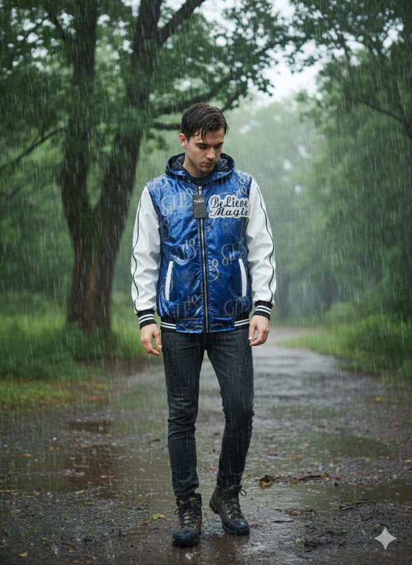 کاپشن مردانه سیلکونی پاییزه