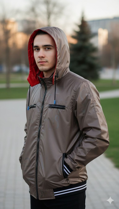 کاپشن مردانه سیلکونی پاییزه